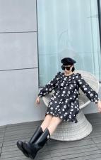 【现货】韩昕秋季新款连衣裙设计，女装连衣裙，韩昕
