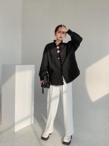 时尚潮流百搭衬衫上衣,女装衬衫,佰尚仑