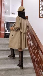 2021秋装风衣,女装风衣,艾菲尔服饰