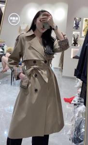 风衣三个色,女装风衣,艳媚玲