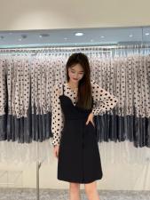 法式连衣裙，女装连衣裙，依挺好
