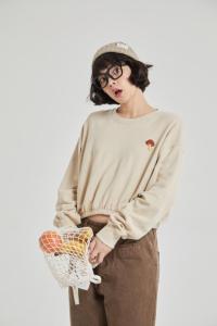 秋季新款2801 小版定制纯毛圈卫衣,女装卫衣/绒衫,AIMEEWQ