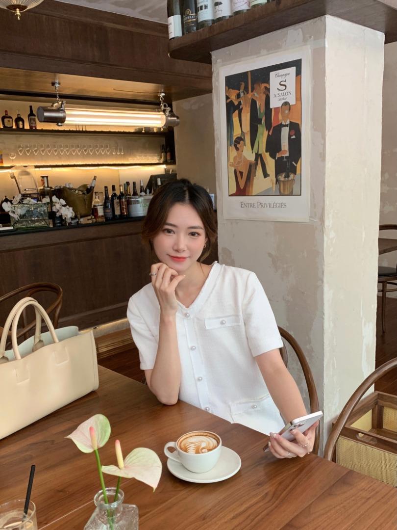 早秋小香风连衣裙，女装连衣裙，QY2