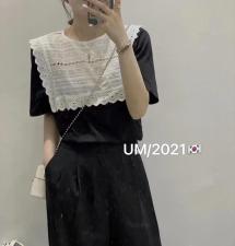 夏款拼接设计款小上衣，其它，U·M