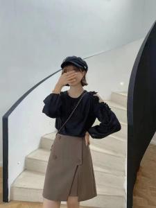 漏肩上衣,其它,Mokou陌扣