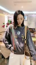 书记织带款卫衣，女装卫衣/绒衫，著朴