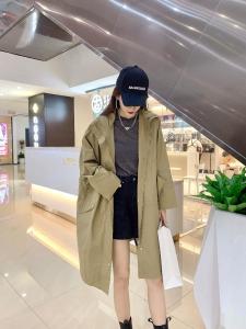 秋款风衣,女装风衣,菲特佳人