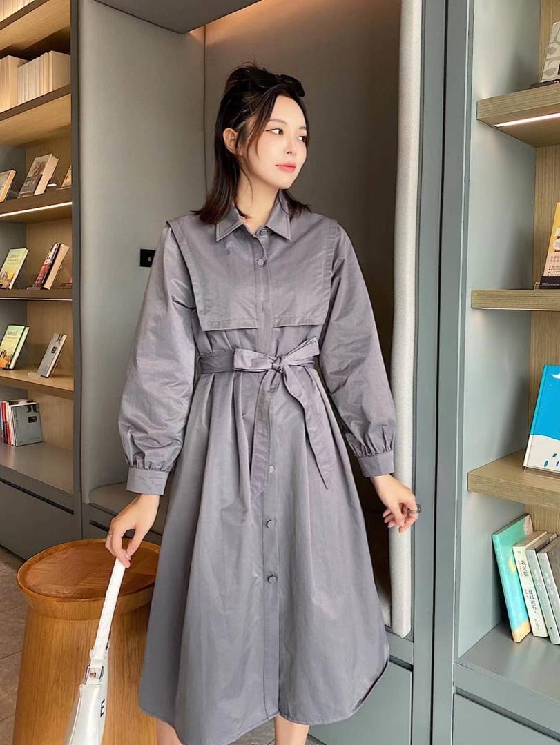 爱美欧秋季新款收腰连衣裙，女装连衣裙，爱美欧