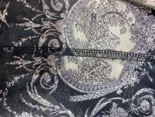 2021年秋季新品欧货轻薄宽松微透水墨画印花衬衫，女装衬衫，L·H·X