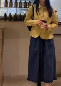 韩系秋款简约衬衫,女装衬衫,Here Bella(5F)