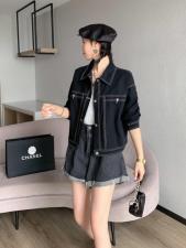 牛仔短外套，女装短外套，简妮依魅