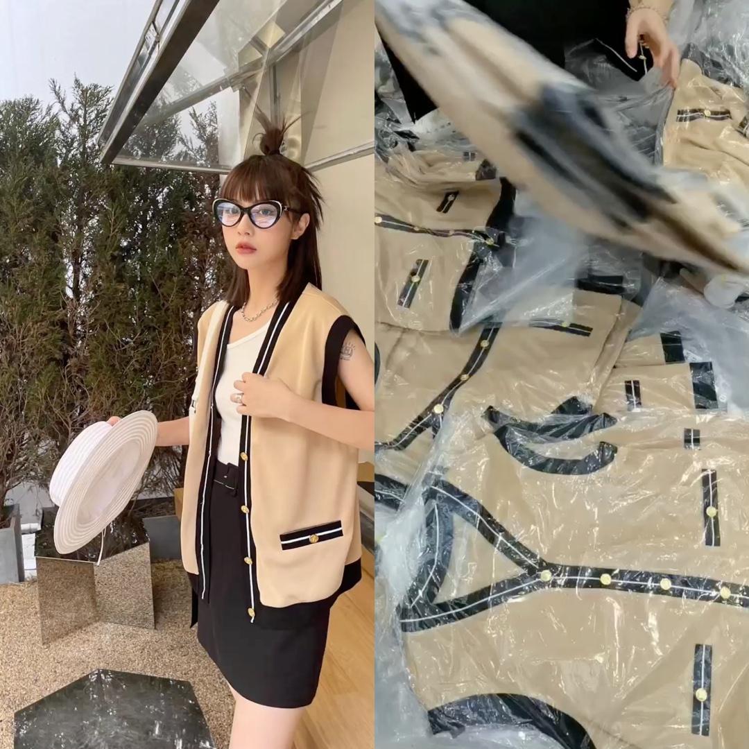 秋季针织马甲，女装马夹，DCXY大超小越