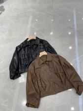 秋装新款皮衣外套，女装皮衣，兰雨曦
