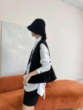 现货秋季新款金扣小女人韩版马甲，女装马夹，衣橱攻略