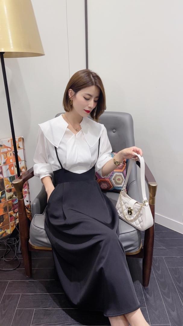 秋装两件套连衣裙，女装连衣裙，贻思茗