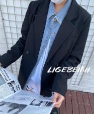 秋季极简款西装，女装西装，郦歌贝妮
