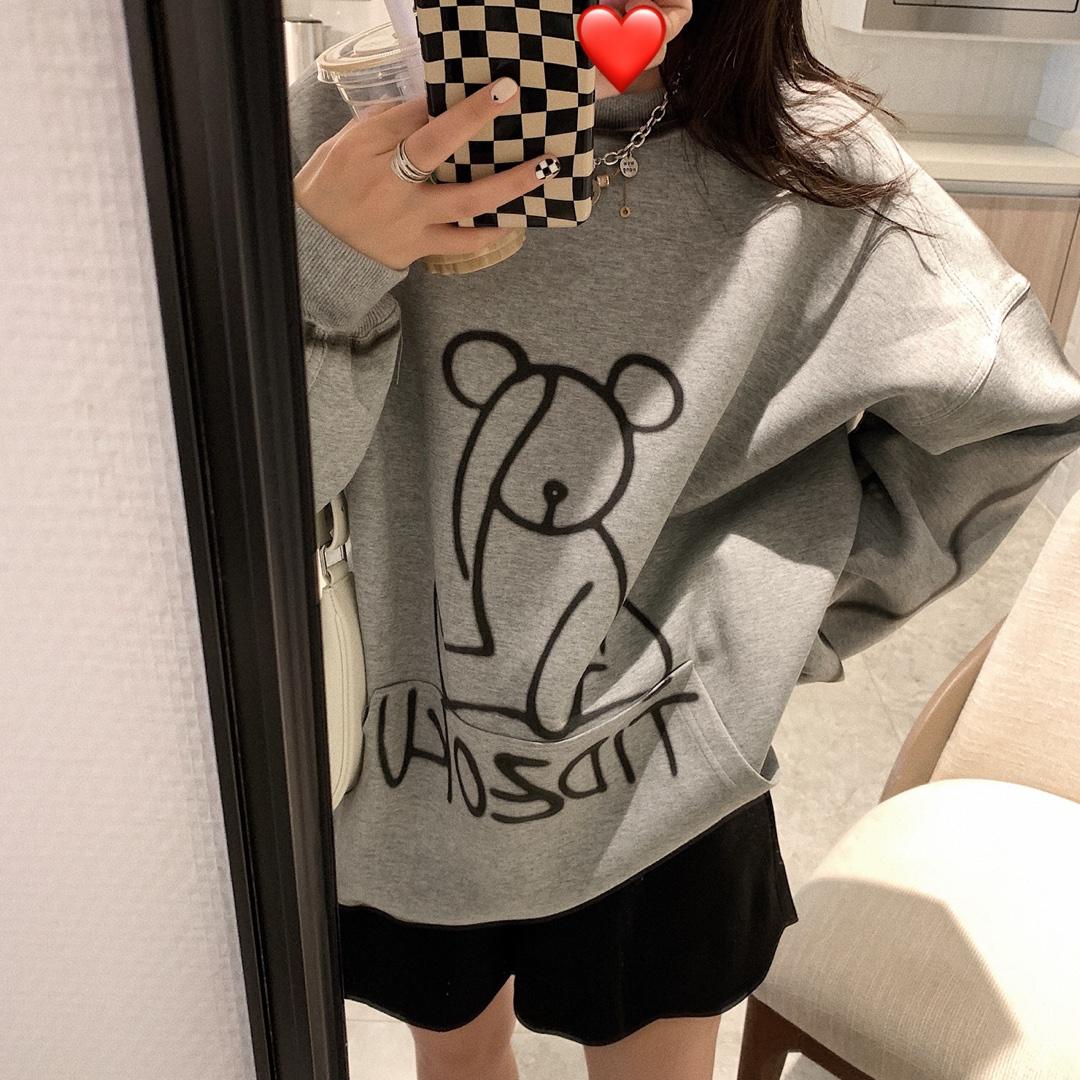 小熊卫衣，女装卫衣/绒衫，XTZ style