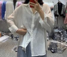 2021年秋季新品韩版宽松设计感小众休闲薄款长袖外套，其它，L·H·X