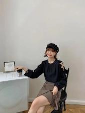 漏肩上衣，其它，Mokou陌扣