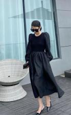 【现货】韩昕秋季新款连衣裙设计，女装连衣裙，韩昕
