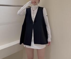 秋季新款2021年秋季新款韩版宽松设计感马甲,女装马夹,咖啡色