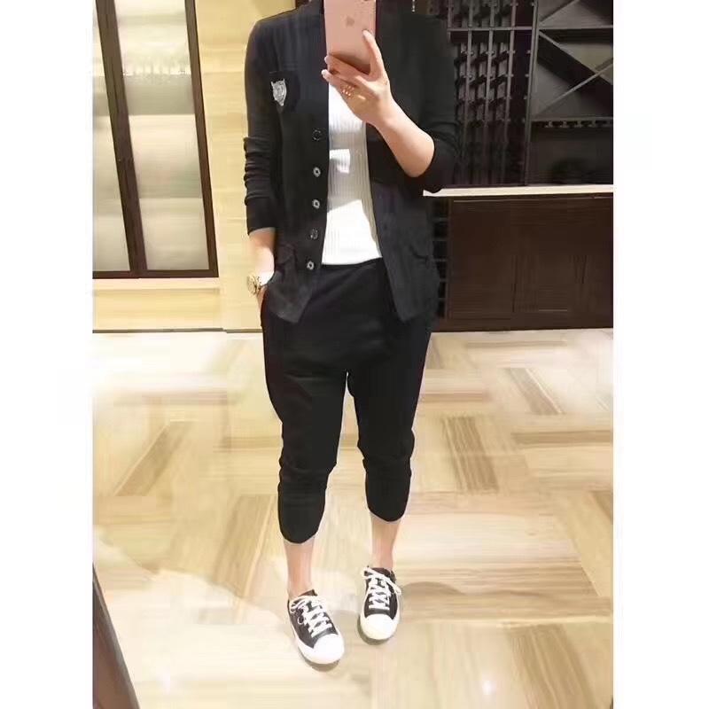 高弹力小外套西装领黑色灰色MLXL，女装西装，欧诗尚
