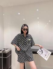 夏装新款字母套装，女装职业装，尚+