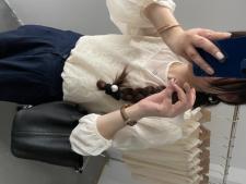 刺绣特色假两件上衣，其它，新袖