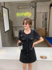 早秋小香风连衣裙，女装连衣裙，QY2