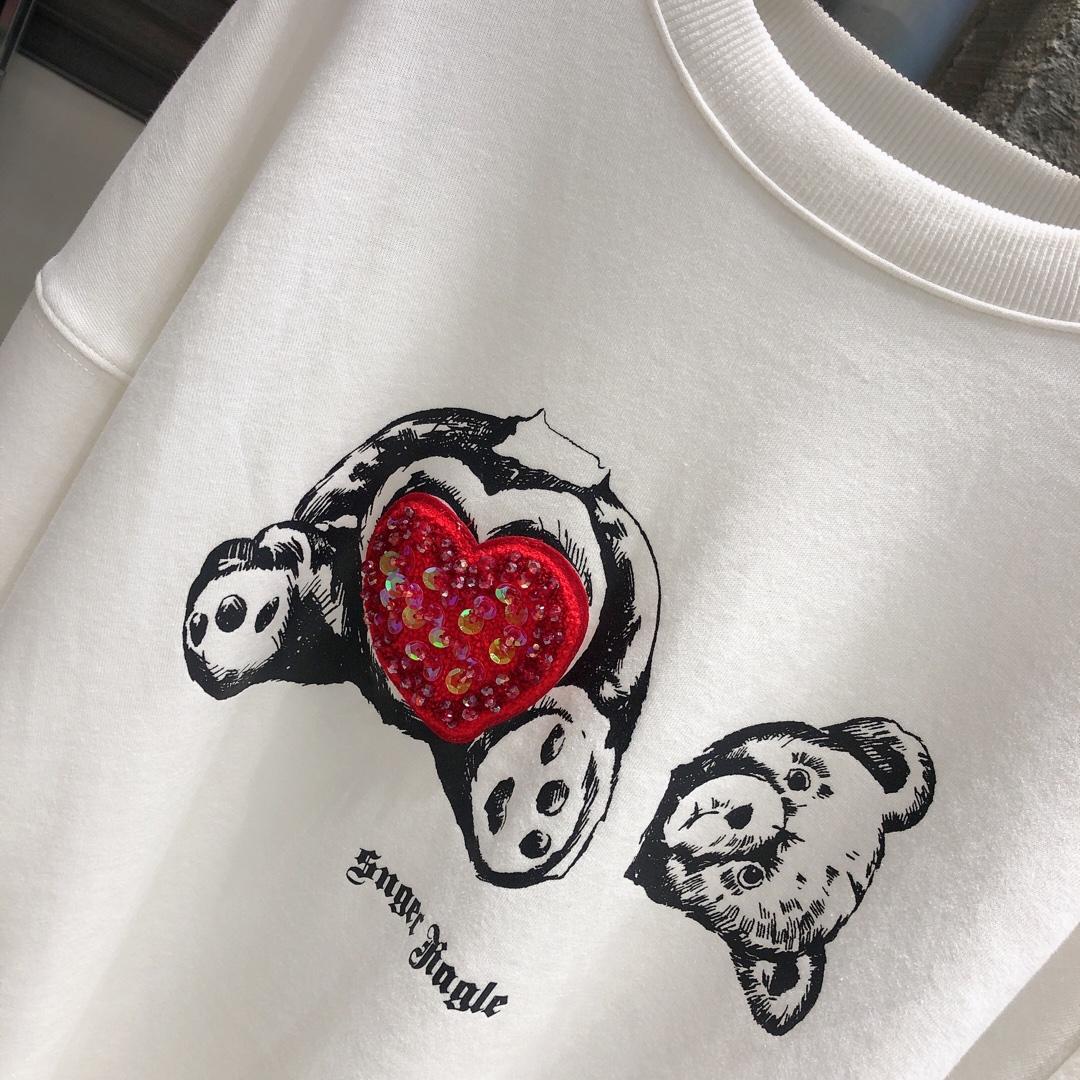 爱心字母卫衣，女装卫衣/绒衫，G55