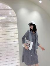 秋季新款休闲时尚连衣裙,女装连衣裙,尹谜