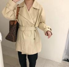 现货风衣，女装风衣，EVE