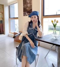 秋季新款连衣裙，女装连衣裙，E莎