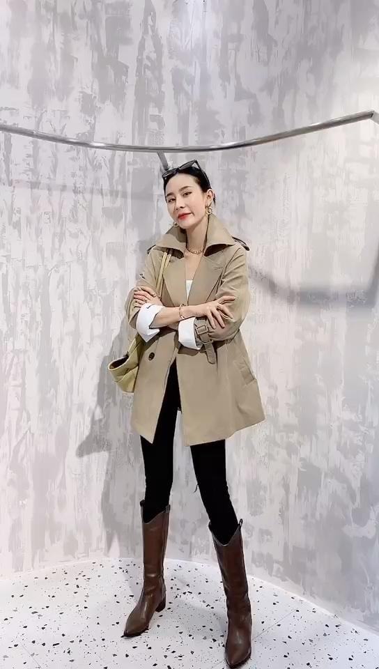 （现货）新款秋装风衣，女装风衣，大麦