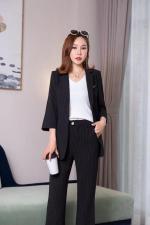 秋季新款套装，女装职业装，有声有色