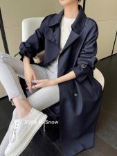风衣，女装风衣，露彩