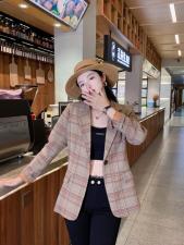 秋季新款撞色西服，其它，韩衫衣社