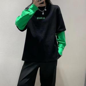 字母衬衫袖卫衣 有点A的即视感,女装衬衫,Queena PHoebe