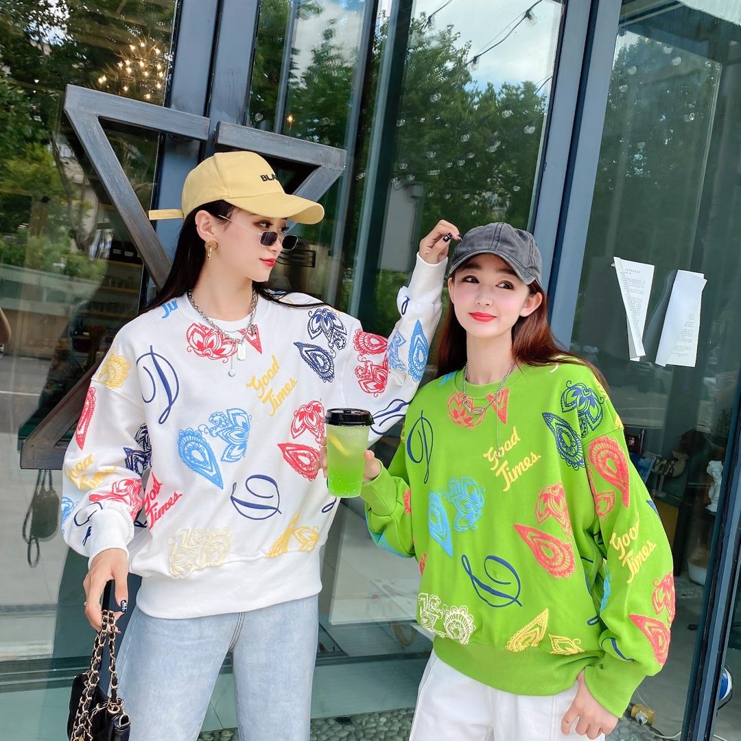 秋款时尚休闲卫衣，女装卫衣/绒衫，泽妤