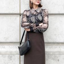 【现货】秋季新款蕾丝钩花衬衫，女装衬衫，裴兔子