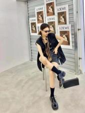 拼接马甲外套，女装马夹，AY