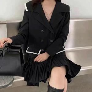 【现货】秋季新款海军领韩系连衣裙,女装连衣裙,1+9
