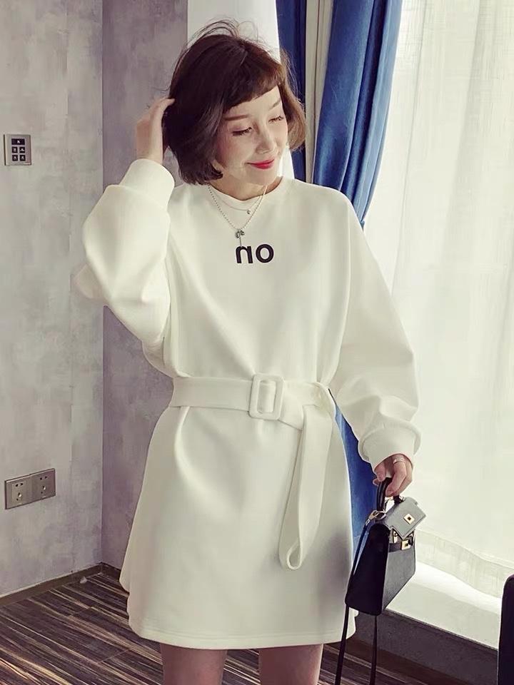 空气层连衣裙，女装连衣裙，简单小珍