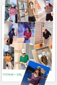 羊毛V领五分袖,其它,ME.fashion