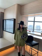 缎面衬衫,女装衬衫,last name