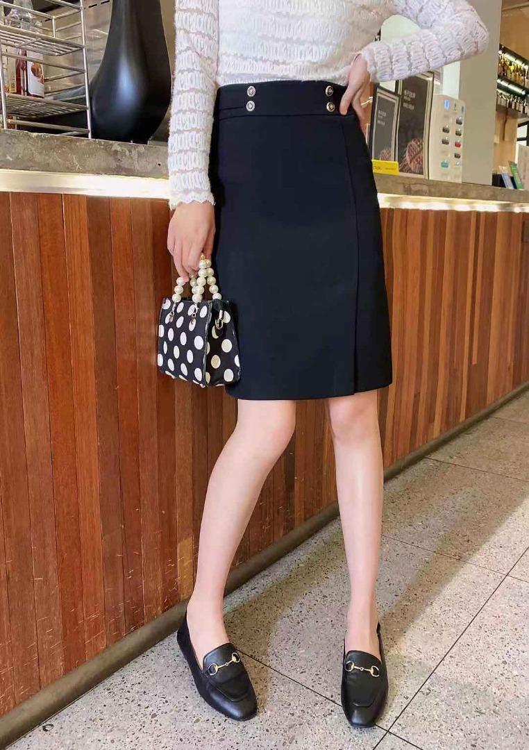 秋装女人味中裙，其它，依林彩格