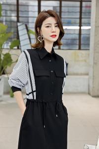 【现货】金典气质连衣裙，女装连衣裙，麦丝尚