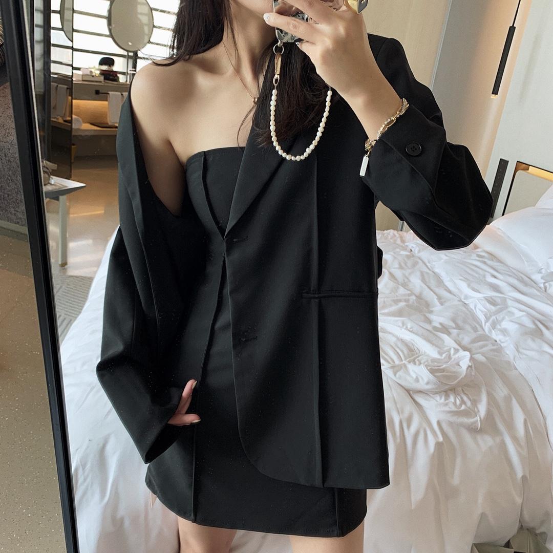 吊带抹胸裙，女装背心吊带，XTZ style