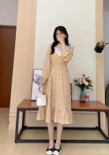 现货碎花连衣裙，女装连衣裙，Linda Jean