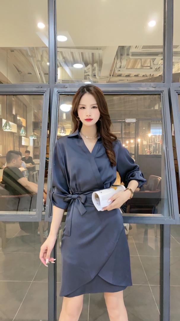 现货、秋装连衣裙，女装连衣裙，茜娅图seattle